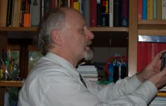 A. Weinert researching (searching a book) -> publication 3